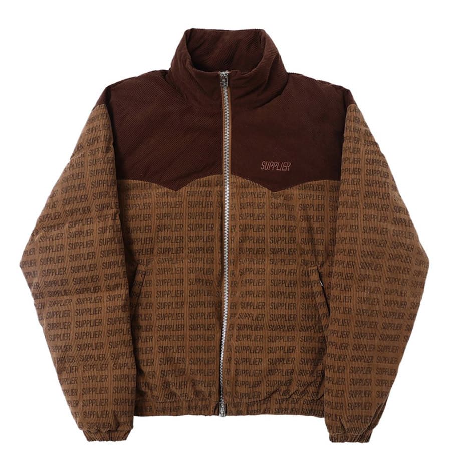 SUPPLIER BROWN CORDUROY PUFFER BROWN 20HO-I_photo_large