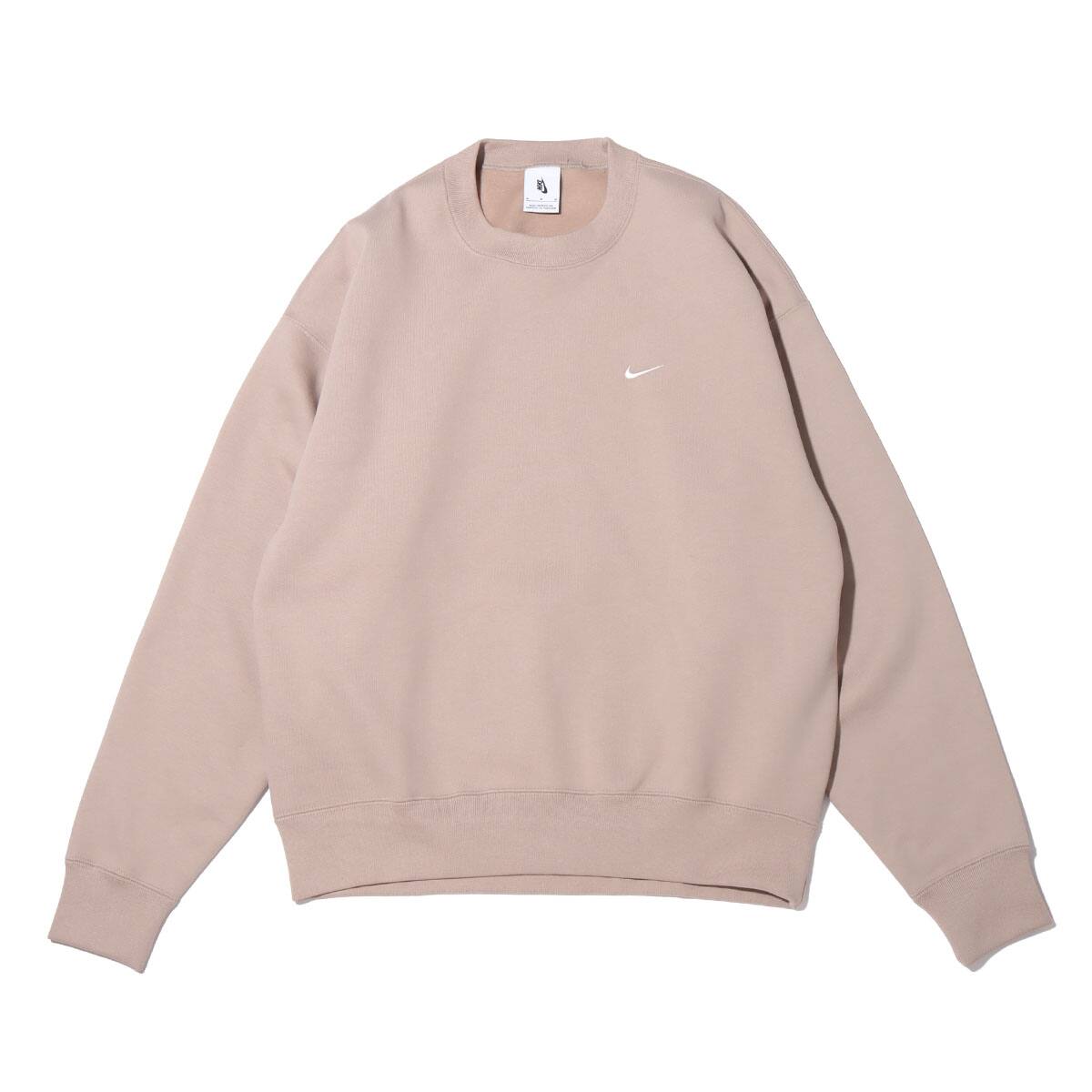 NIKE AS M NRG SOLO SWSH FLC CREW MALT/WHITE 21FA-S_photo_large