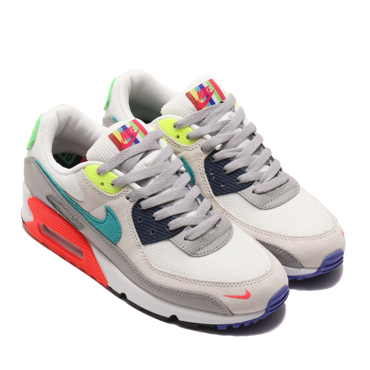 NIKE AIR MAX 90 SE PEARL GREY/SPORT TURQ-SUMMIT WHITE-BLACK 21SP-I_photo_large