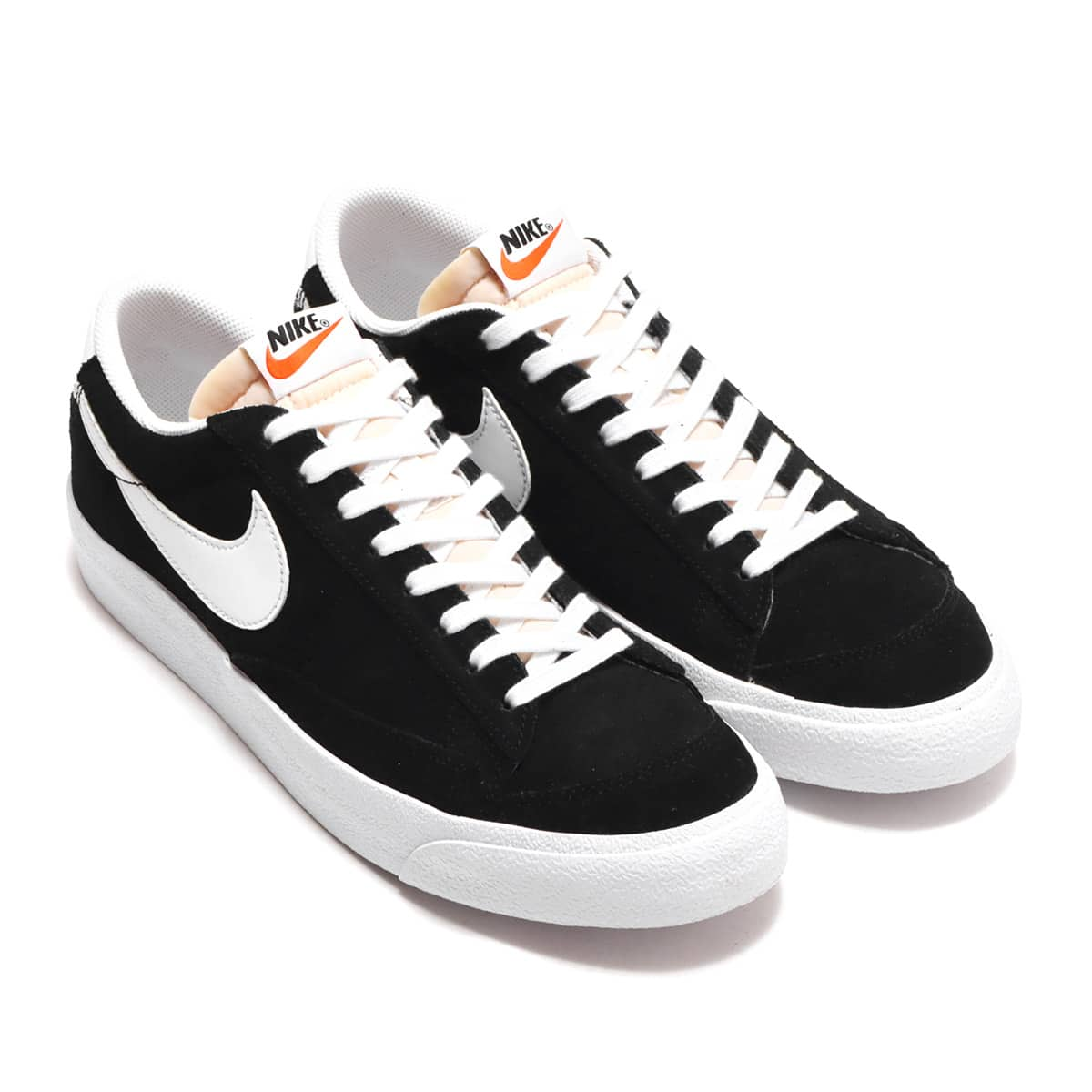 NIKE BLAZER LOW '77 SUEDE BLACK/WHITE-WHITE 21HO-I