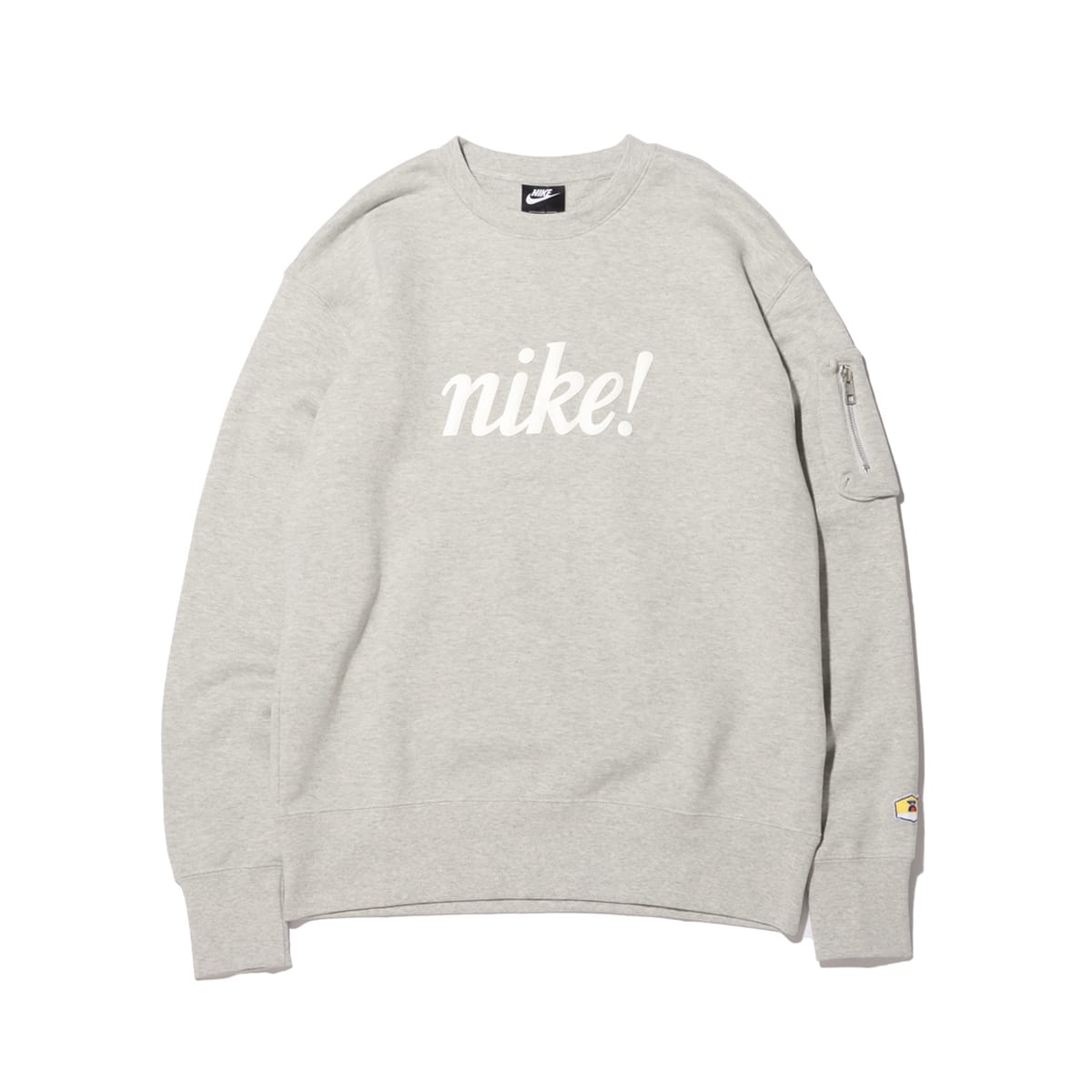NIKE AS M NSW AIRMOJI FT CREW GRUMP GREY HEATHER 21SP-I_photo_large