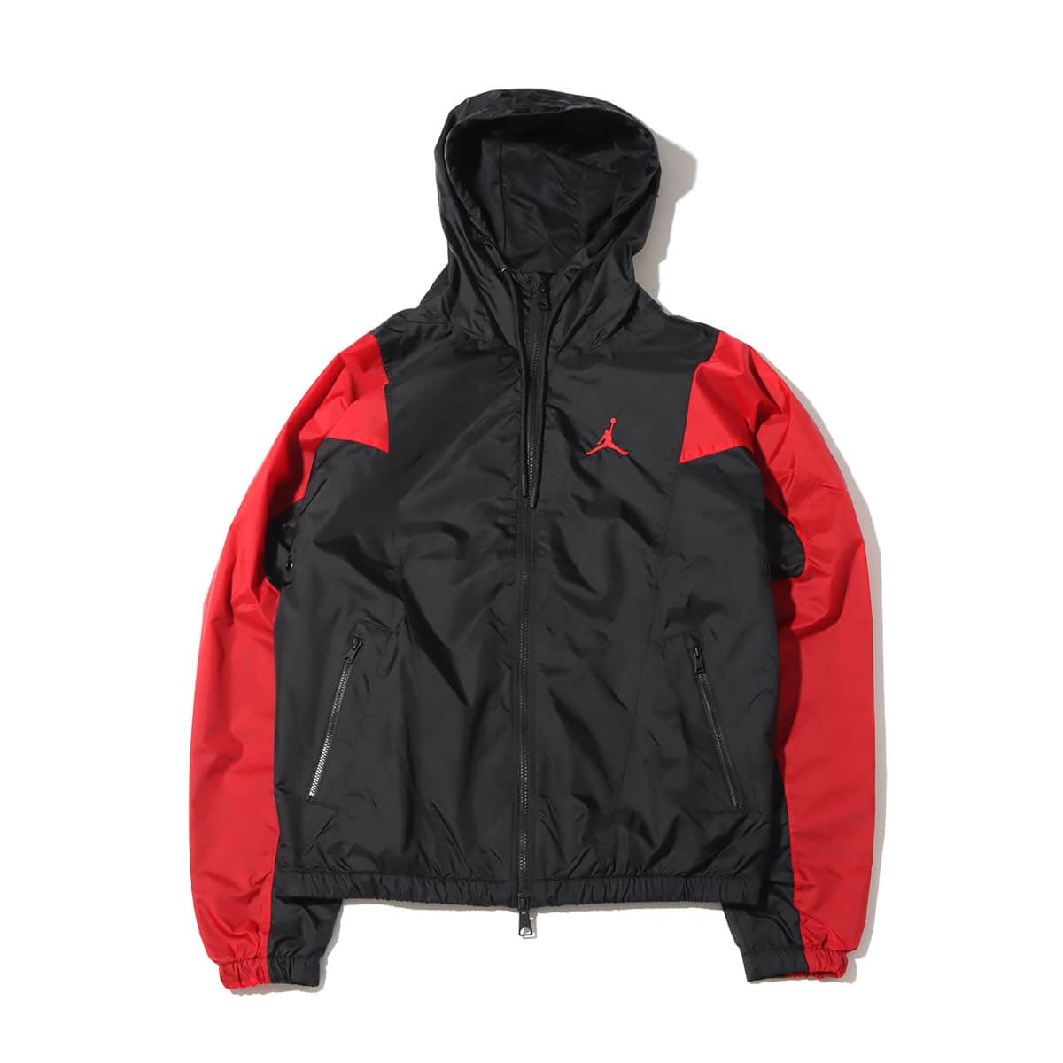 JORDAN BRAND AS M J ESS WOVEN JACKET BLACK/GYM RED 21HO-I