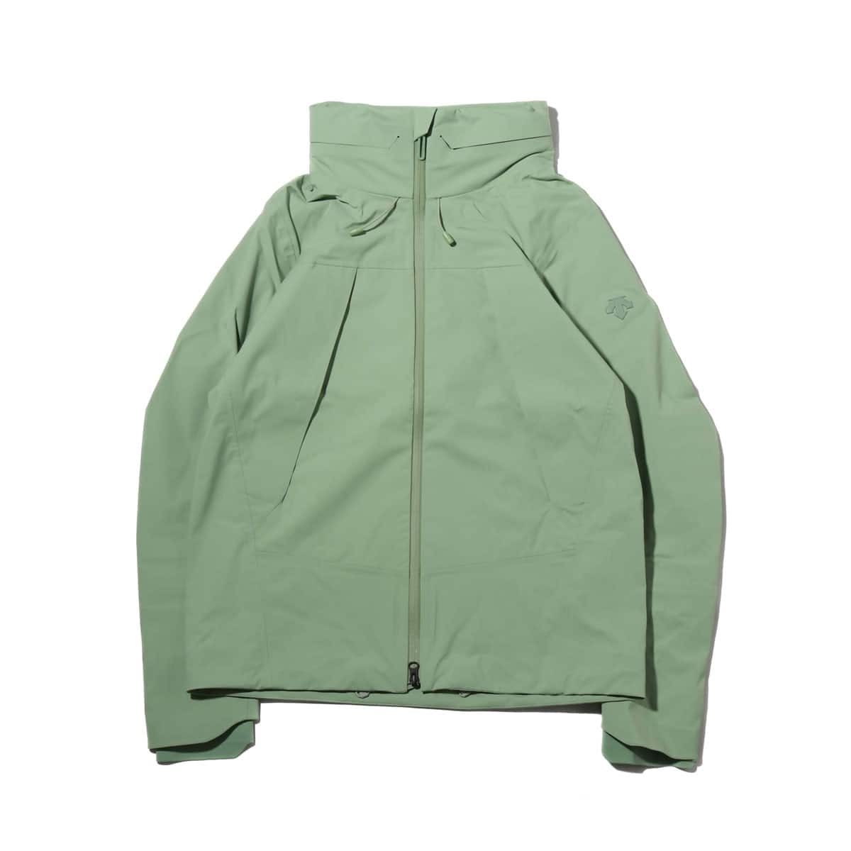 DESCENTE ALLTERRAIN HARD SHELL STACK HOODED JACKET STORM GREEN 19SP-I