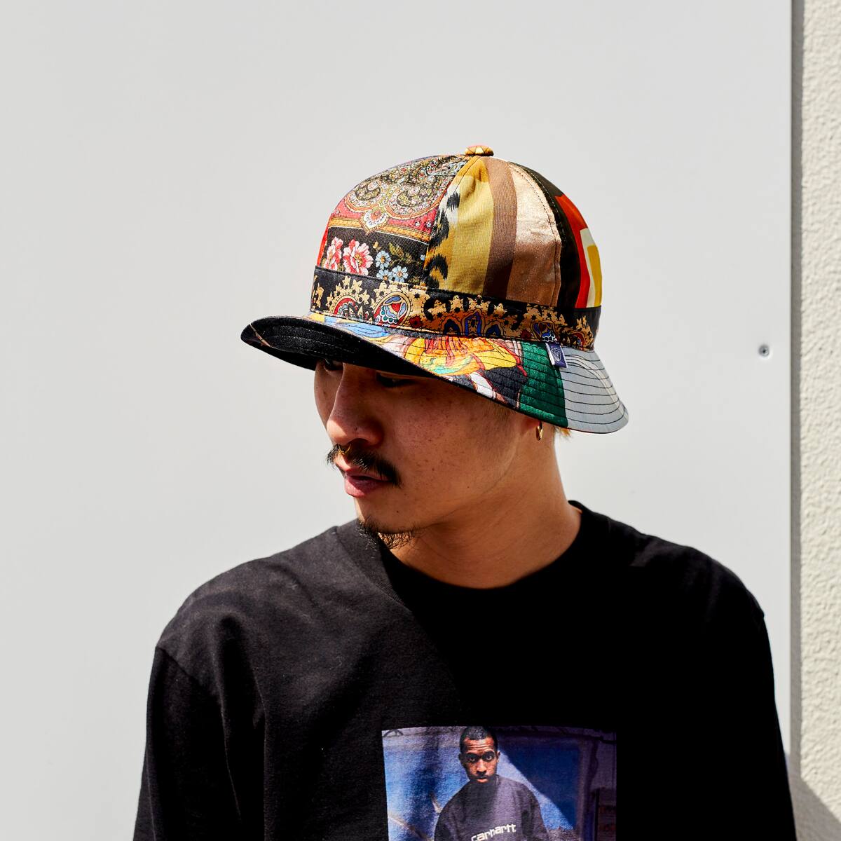 DL HEADWEAR x atmos SCARF METRO HAT MULTI 20SP-I_photo_large