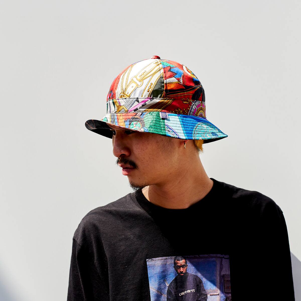 DL HEADWEAR x atmos SCARF METRO HAT MULTI 20SP-I_photo_large