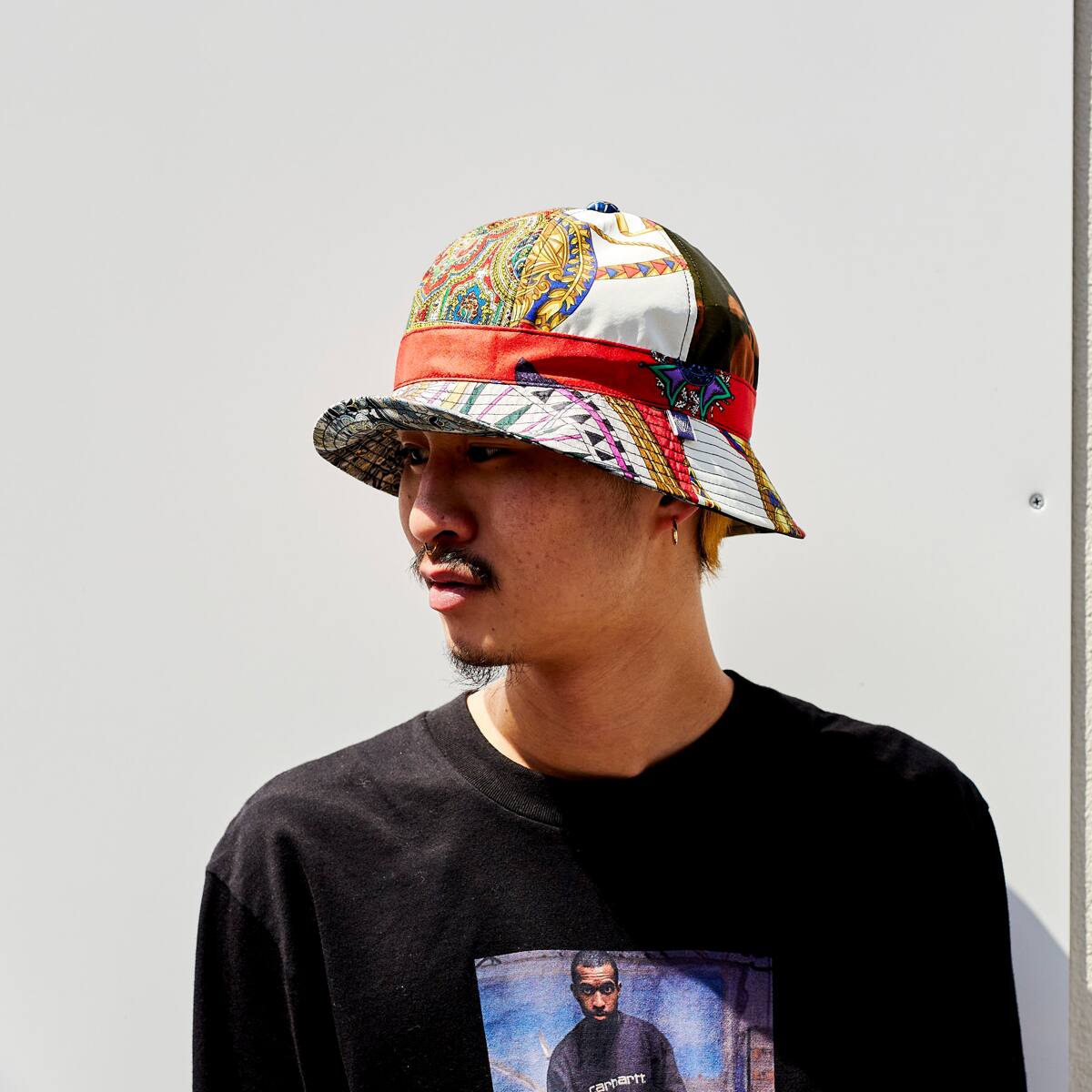 DL HEADWEAR x atmos SCARF METRO HAT MULTI 20SP-I_photo_large