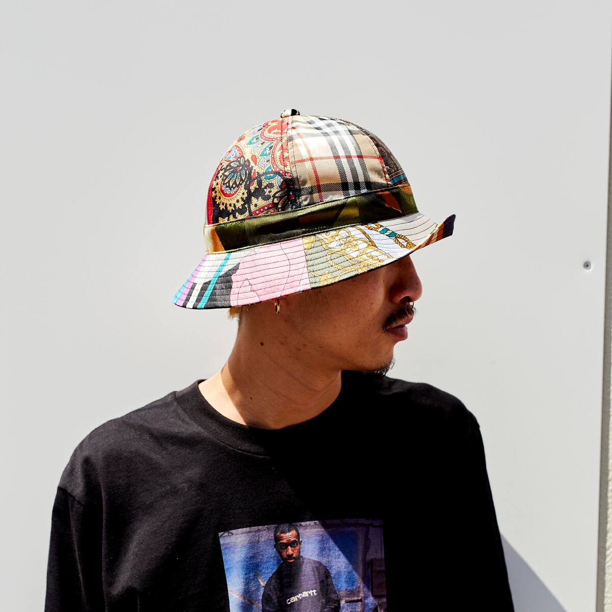 DL HEADWEAR x atmos SCARF METRO HAT MULTI 20SP-I_photo_large