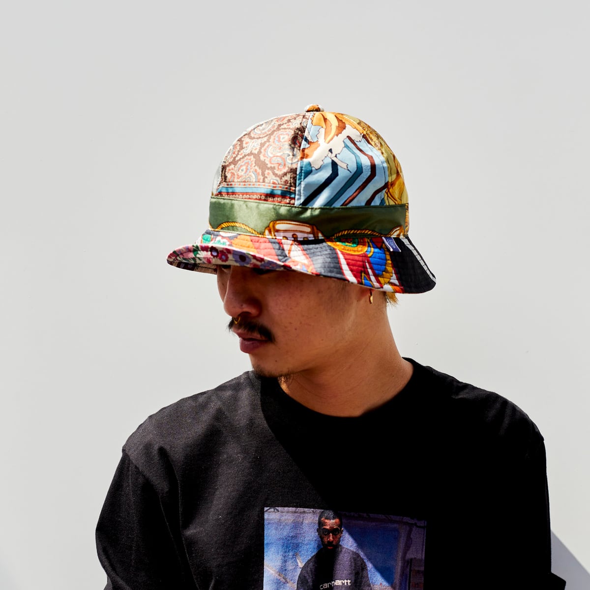 DL HEADWEAR x atmos SCARF METRO HAT MULTI 20SP-I_photo_large