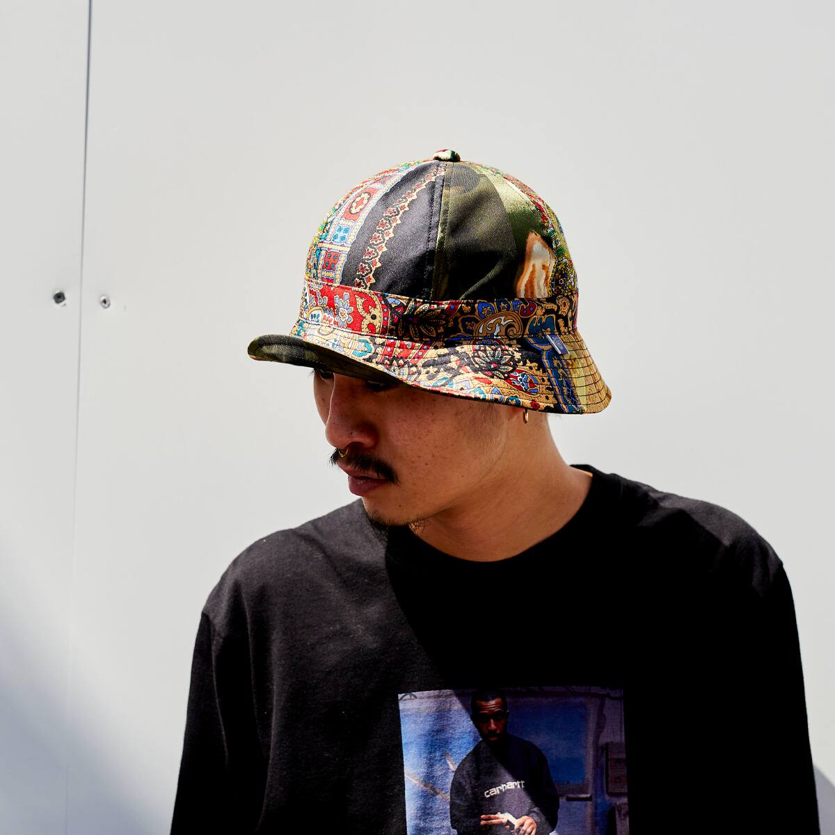 DL HEADWEAR x atmos SCARF METRO HAT MULTI 20SP-I_photo_large