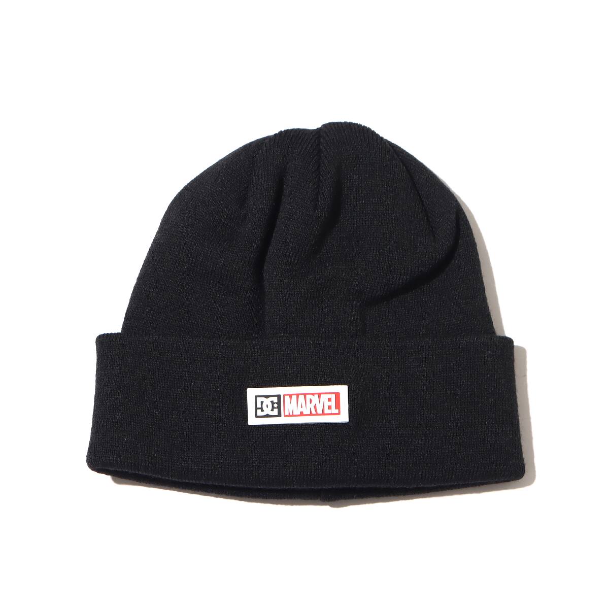 DC SHOES DP MARVEL BEANIE Black 22FW-Iのメイン画像