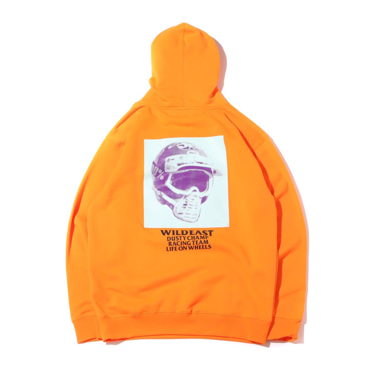 Dusty Champ HELMET HOODED SWEATSHIRT ORANGE 22SP-Iのメイン画像