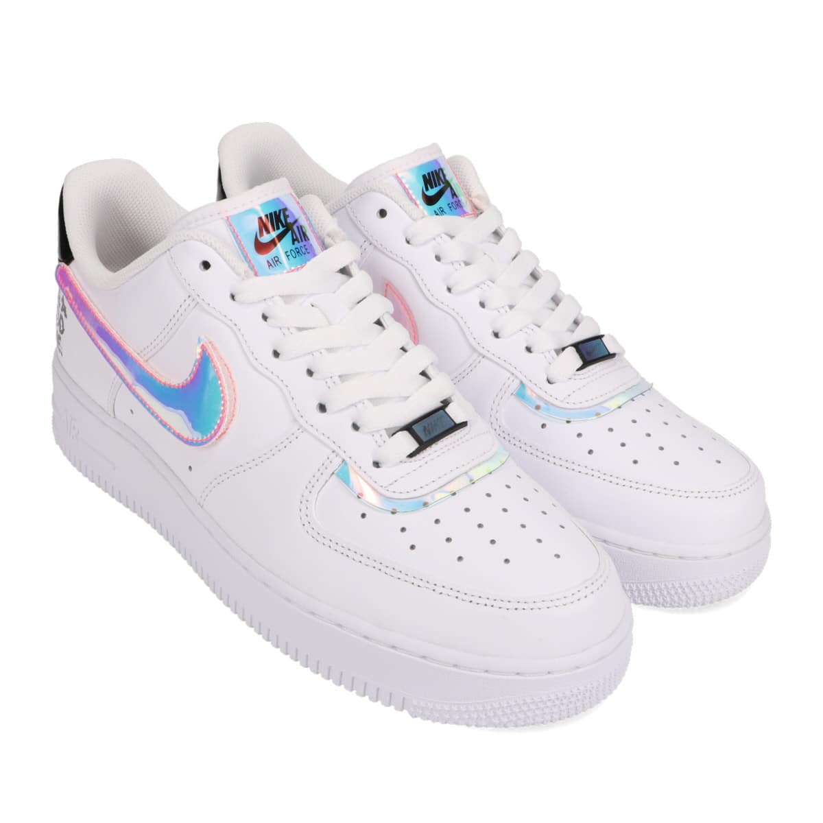 NIKE AIR FORCE 1 '07 LV8 WHITE/MULTI-COLOR-WHITE-BLACK 20HO-I_photo_large