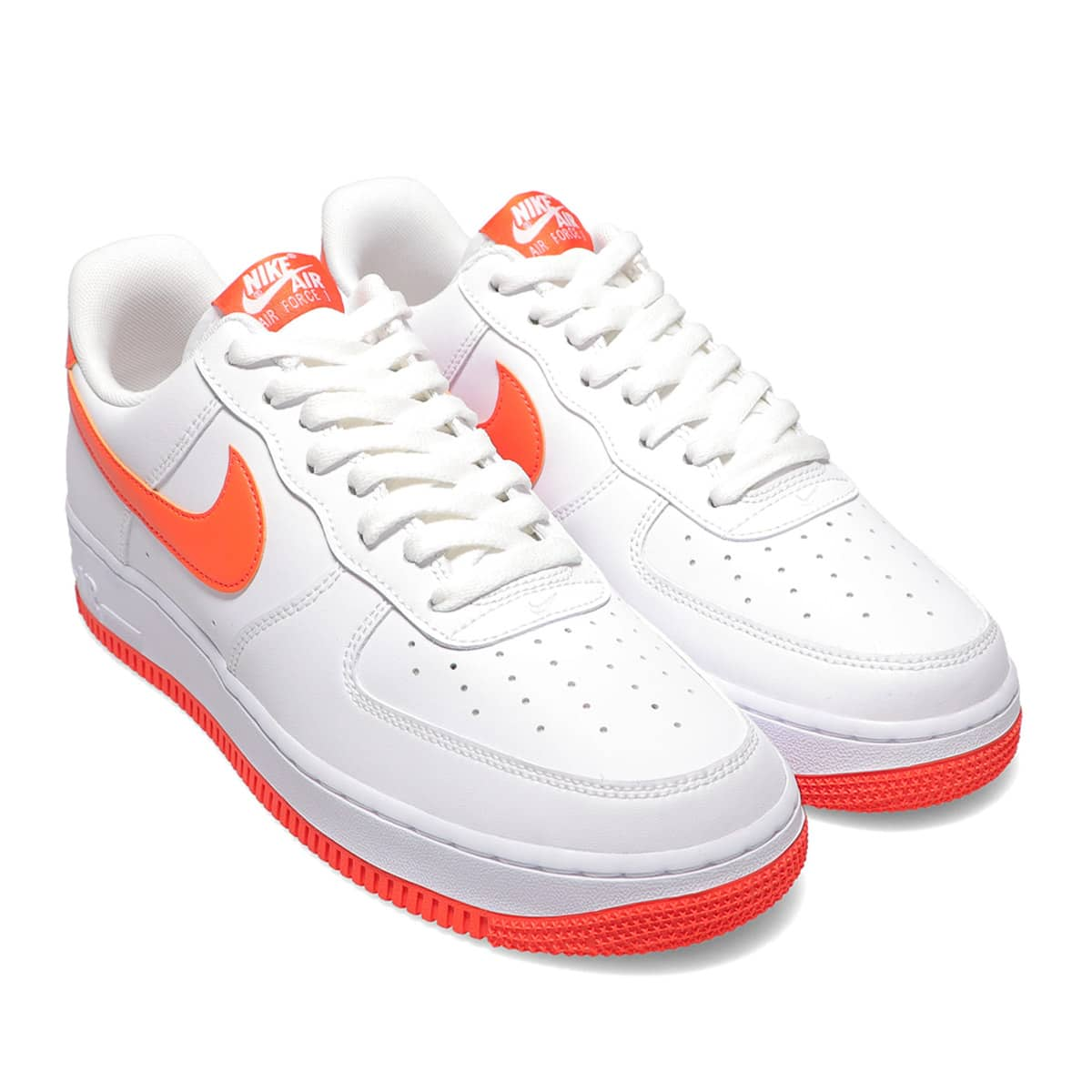 Nike Air Force 1 07 White Team Orange White 21ho I