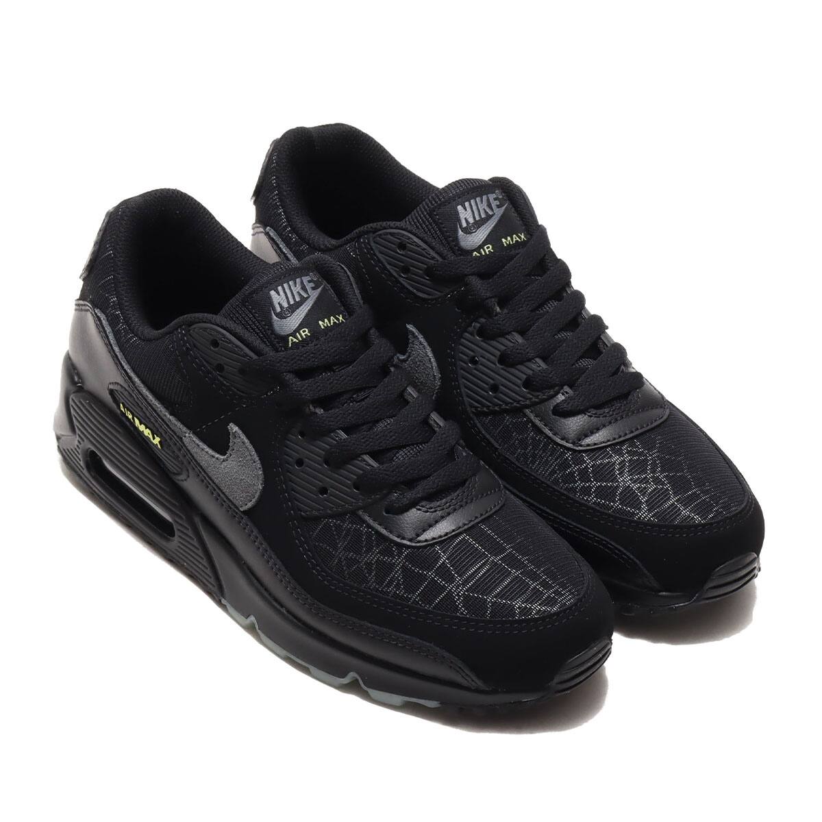 NIKE AIR MAX 90 BLACK/SMOKE GREY-LIMELIGHT 20HO-I_photo_large