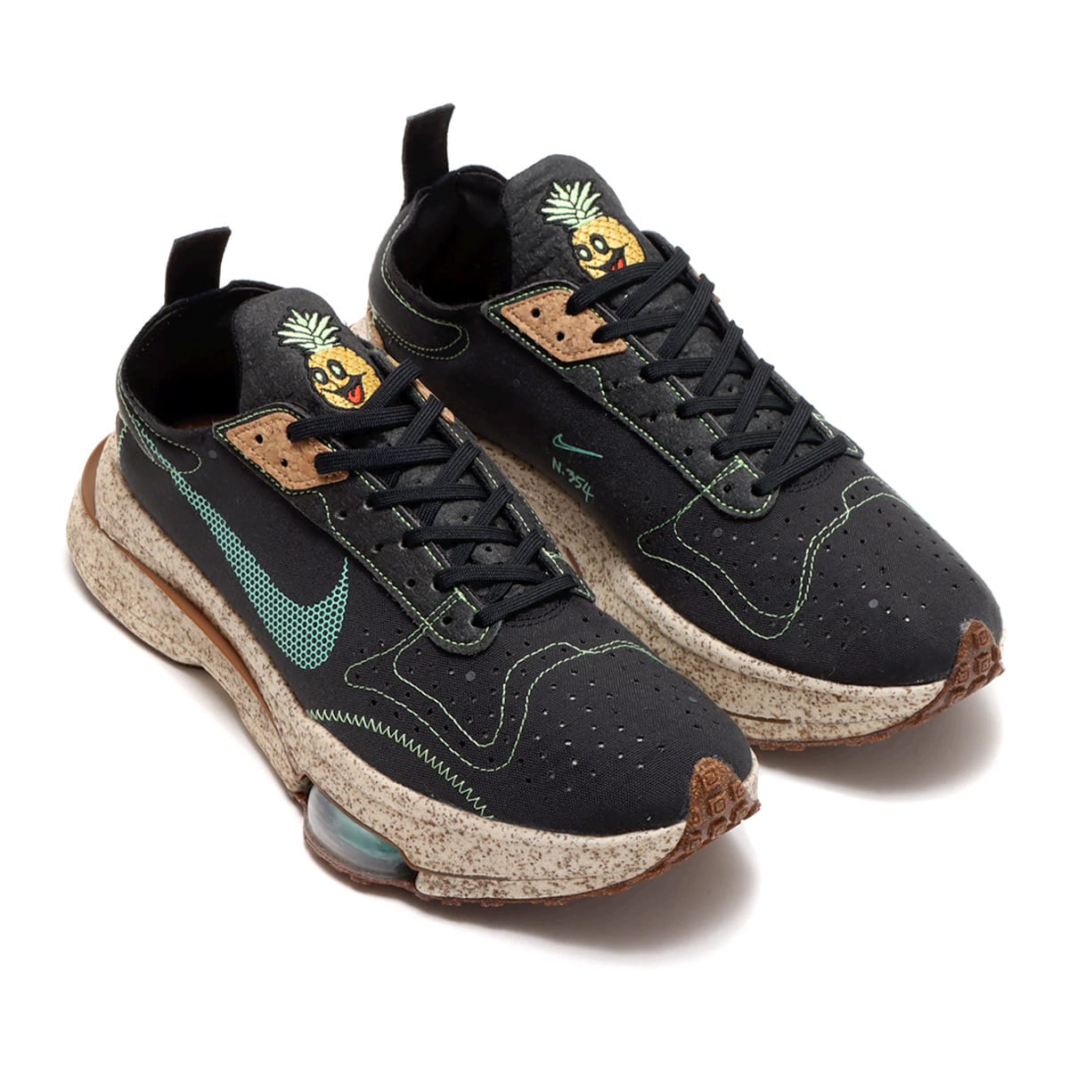 NIKE AIR ZOOM-TYPE PRM BLACK/GREEN GLOW-LIME GLOW 21SU-I_photo_large