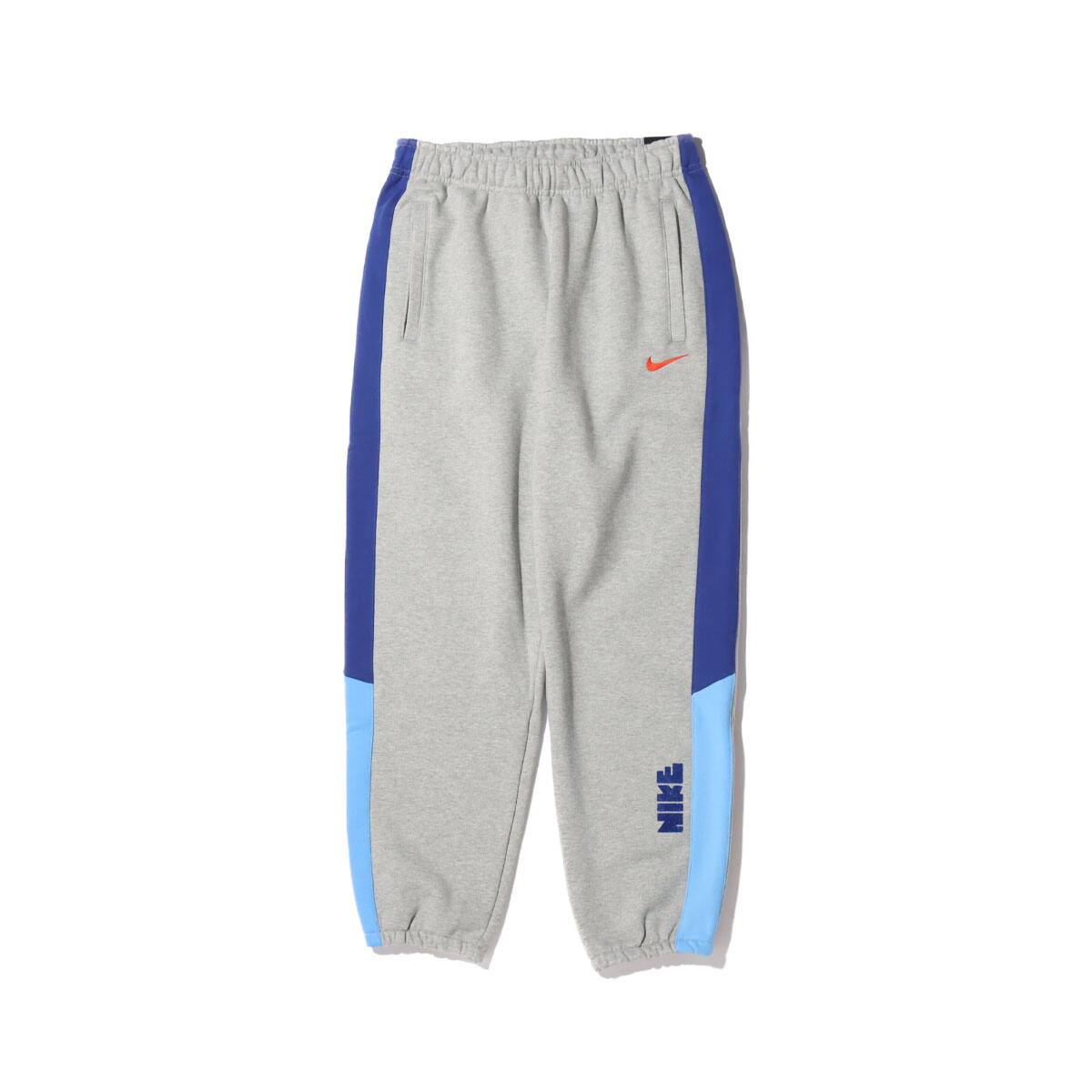NIKE AS M NSW PANT FLC HVYWT BRS DK GREY HEATHER/CHILE RED 20HO-I_photo_large