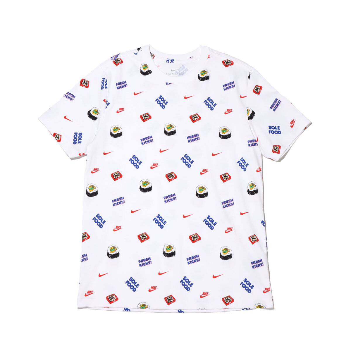 NIKE AS M NSW SS TEE FOOD AOP #3 WHITE 20FA-I_photo_large