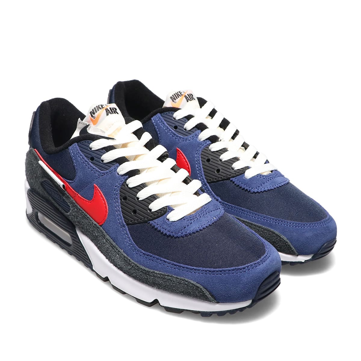 NIKE AIR MAX 90 SE DEEP ROYAL/UNIVERSITY RED-BLACK-OBSIDIAN 21HO-I