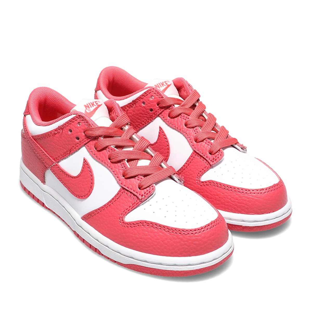 NIKE DUNK LOW (PS) WHITE/ARCHAEO PINK 21HO-I