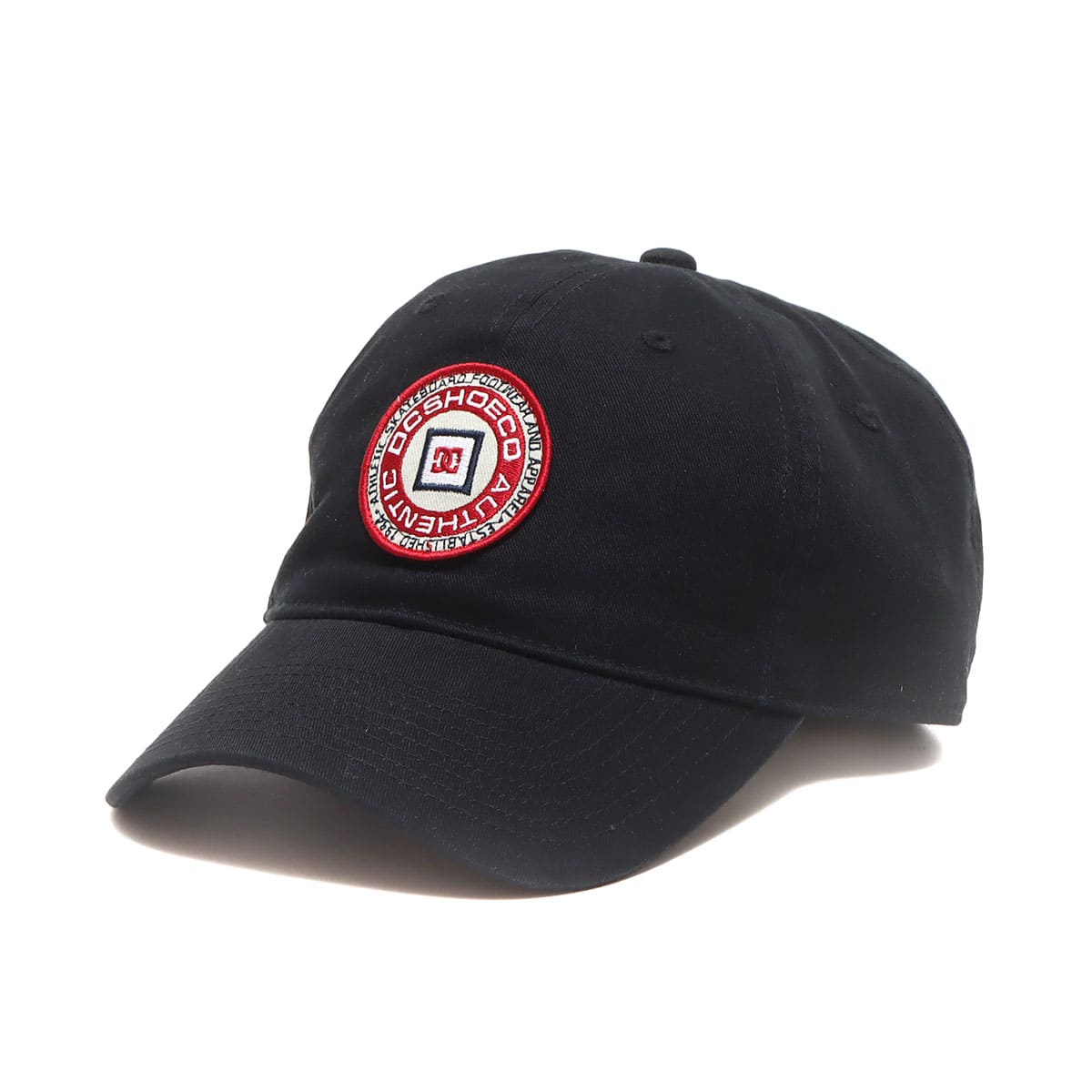 DC SHOES 23 CIRCLE PATCH STRAPBACK BLACK 23SS-Iのメイン画像