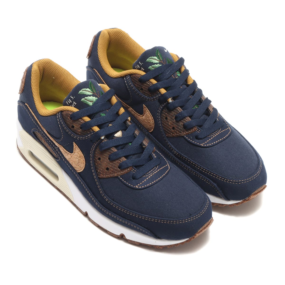 NIKE AIR MAX 90 SE OBSIDIAN/WHEAT-COCONUT MILK-WHITE 21SU-I_photo_large