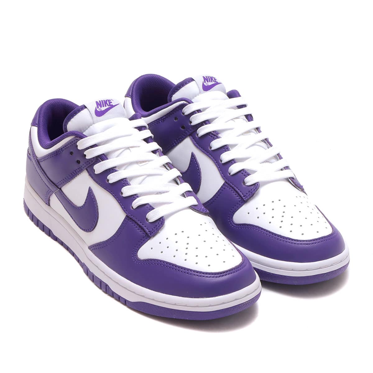 NIKE DUNK LOW RETRO WHITE/COURT PURPLE-TOTAL ORANGE 23FA-I