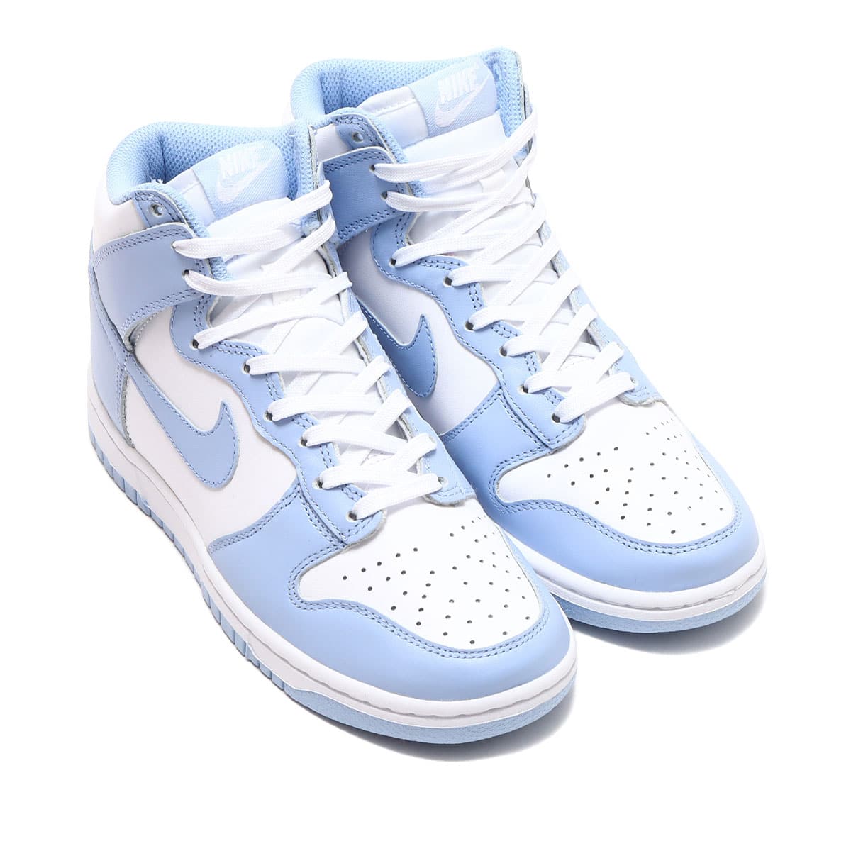 NIKE W DUNK HIGH WHITE/ALUMINUM 23SU-I