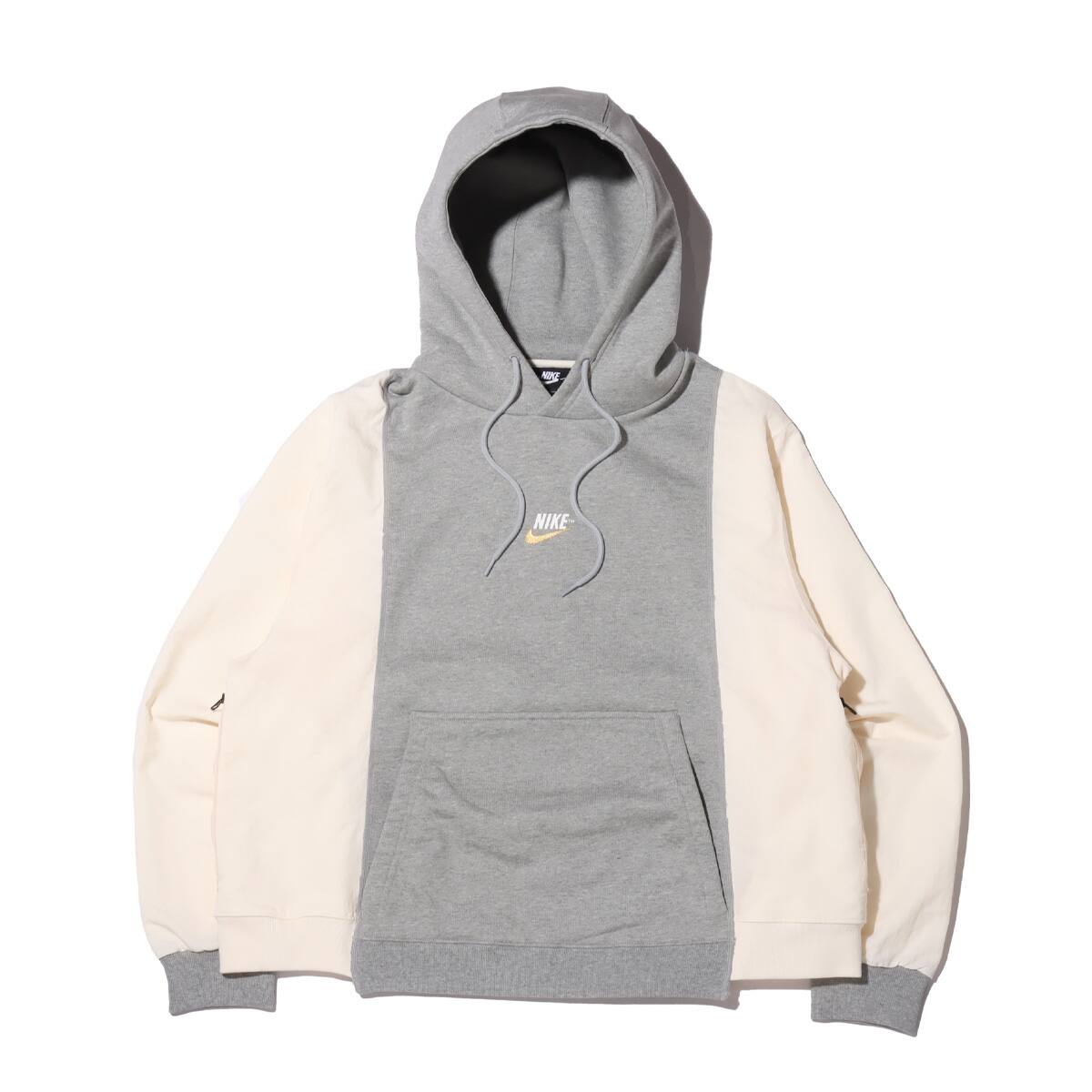 NIKE M NSW HOODIE BRS DK GREY HEATHER/PALE IVORY/WHITE 21SP-I_photo_large