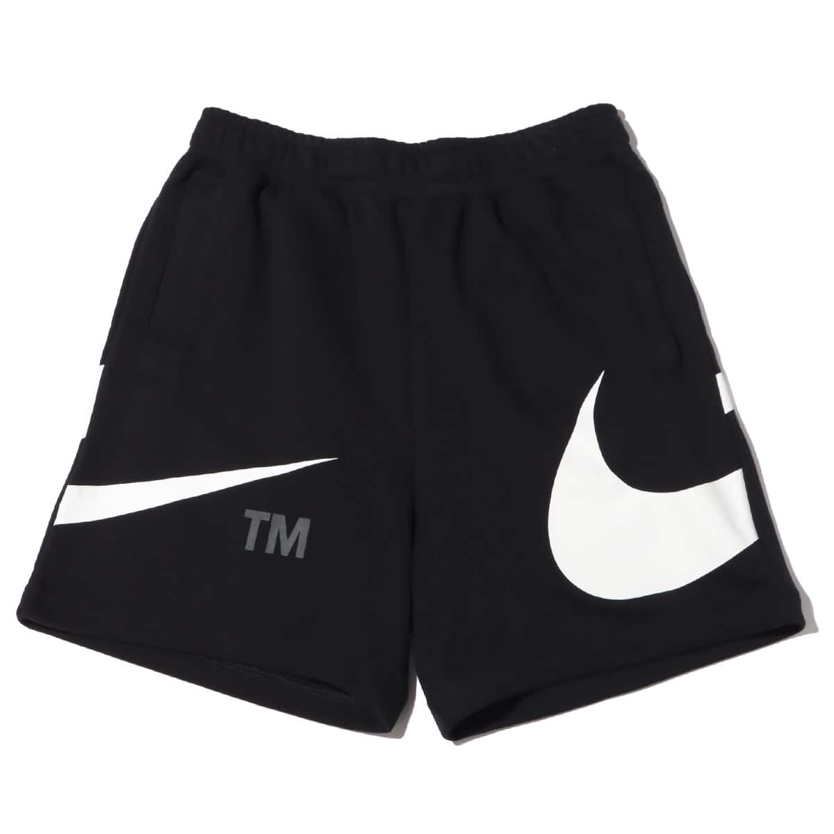 NIKE AS M NSW SWOOSH FT SHORT BLACK/WHITE 21FA-I_photo_large