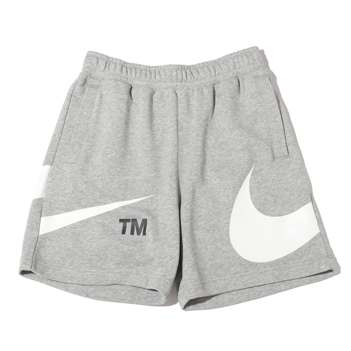 NIKE AS M NSW SWOOSH FT SHORT DK GREY HEATHER/WHITE 21FA-I_photo_large