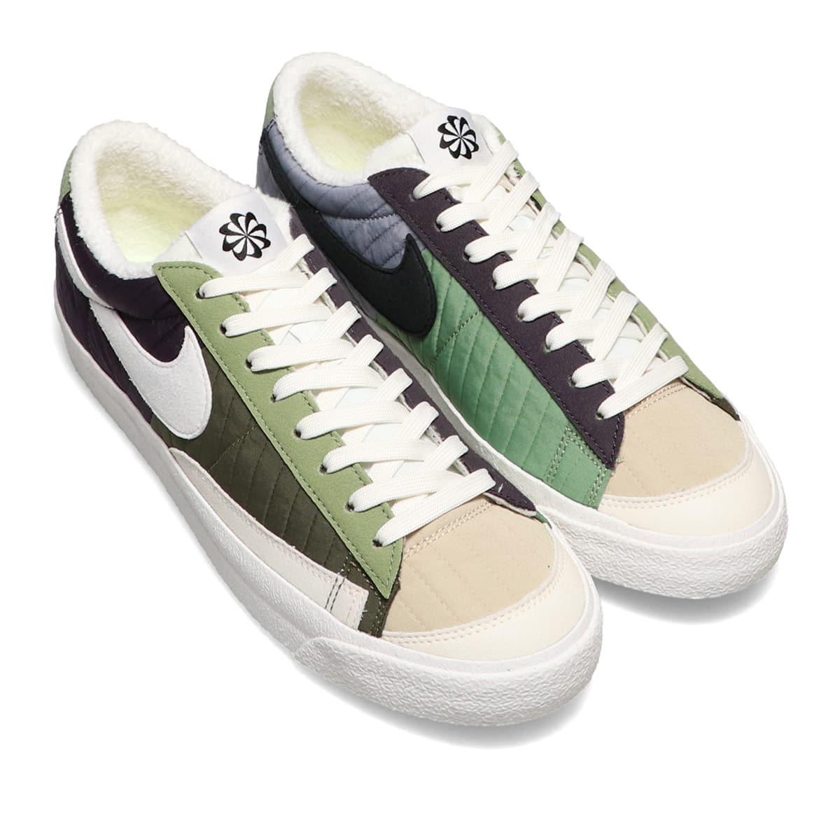 NIKE BLAZER LOW '77 LX NN CAVE PURPLE/SAIL-MEDIUM OLIVE-RATTAN 21HO-I