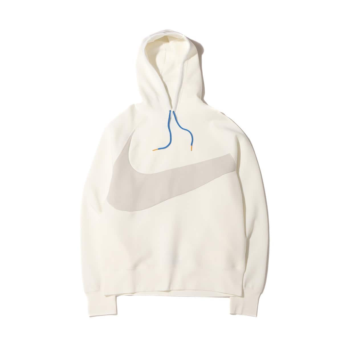 NIKE AS M NSW SWOOSH TCH FLC PO HD SAIL/LIGHT BONE 21FA-I_photo_large