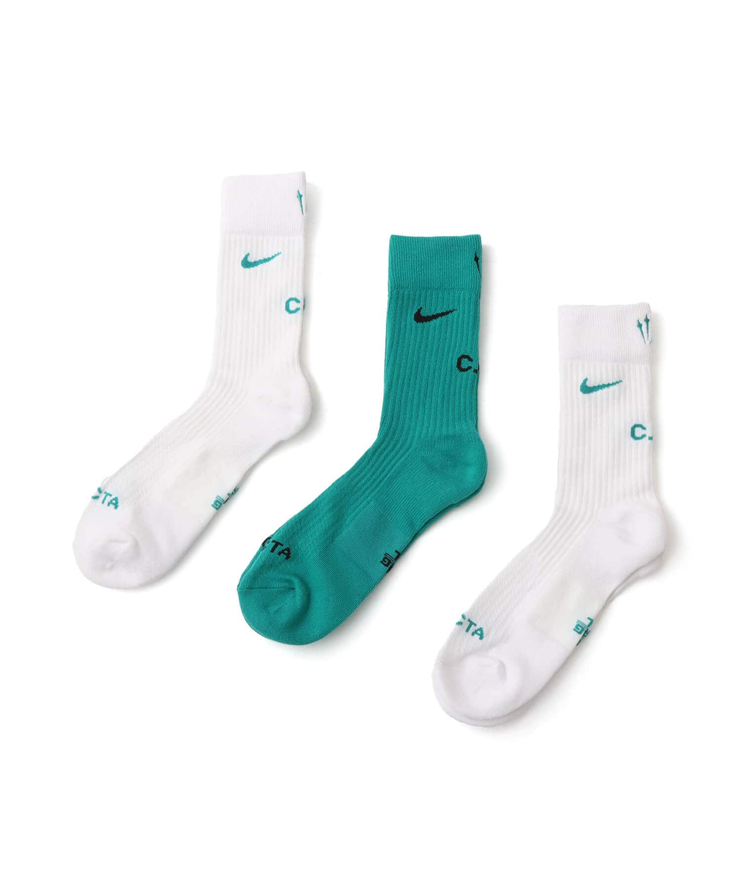 NIKE U SNKRSOX CREW 3PR-160 NOCTA MULTI-COLORのメイン画像
