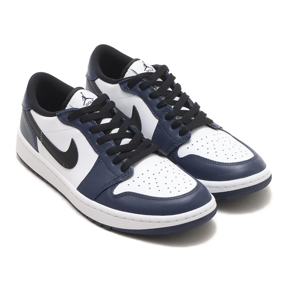 JORDAN BRAND AIR JORDAN 1 LOW G WHITE/BLACK-MIDNIGHT NAVY 23HO-I