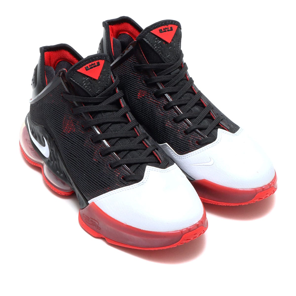 NIKE LEBRON XIX LOW BLACK/WHITE-UNIVERSITY RED 22SP-I