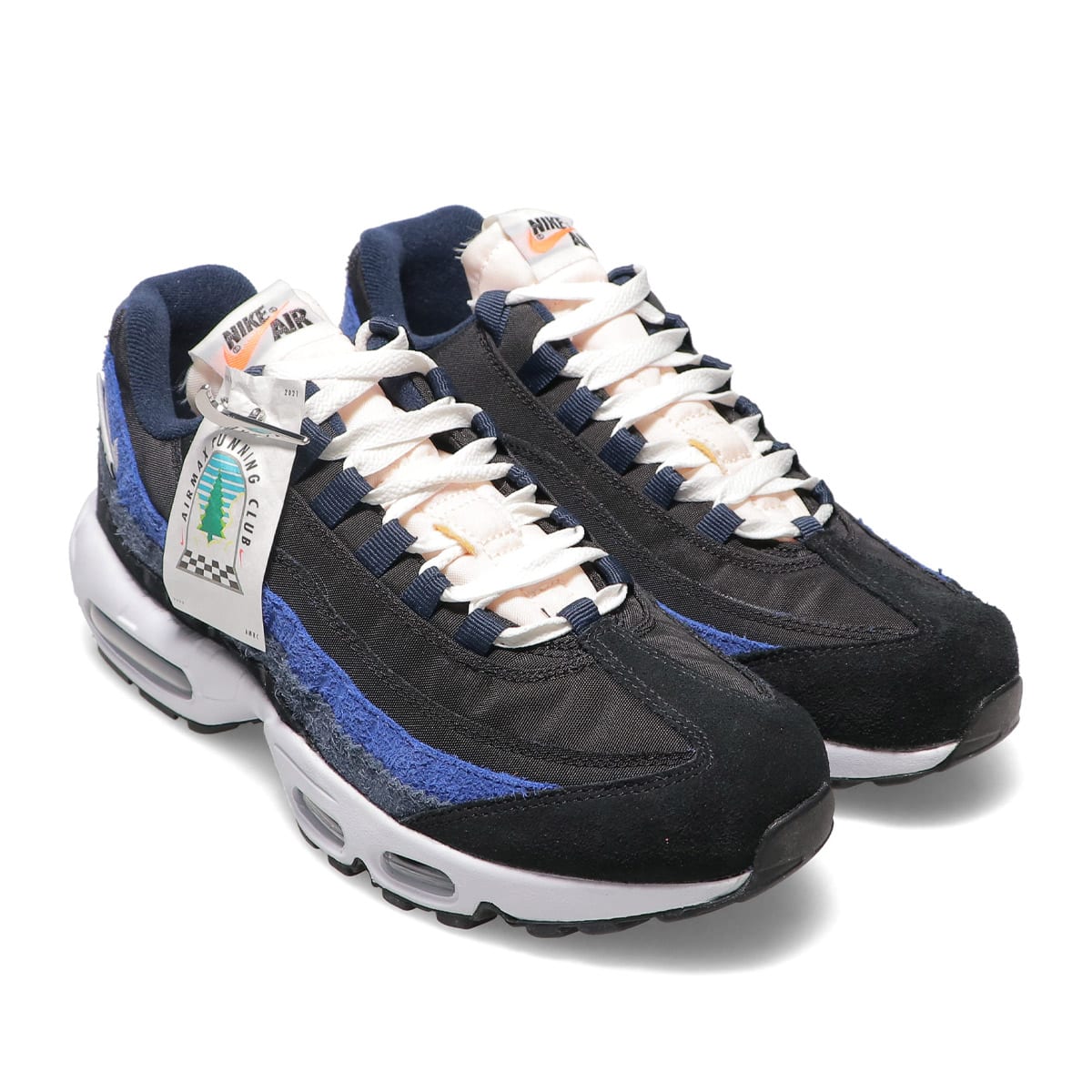 NIKE AIR MAX 95 SE BLACK/SAIL-OBSIDIAN-DEEP ROYAL BLUE 21HO-I靴/シューズ