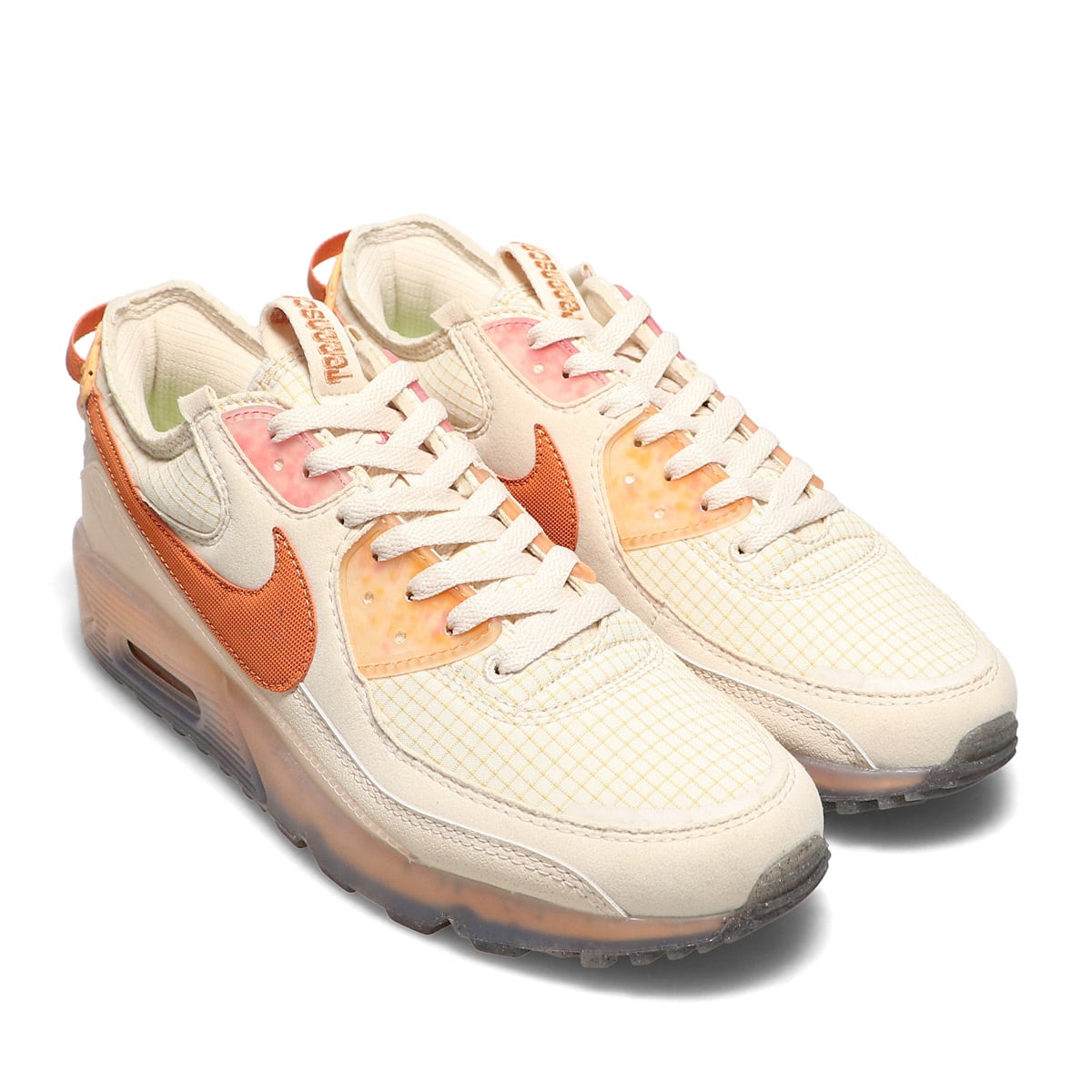 NIKE AIR MAX TERRASCAPE 90 PEARL WHITE/HOT CURRY-FUEL ORANGE 21HO-I