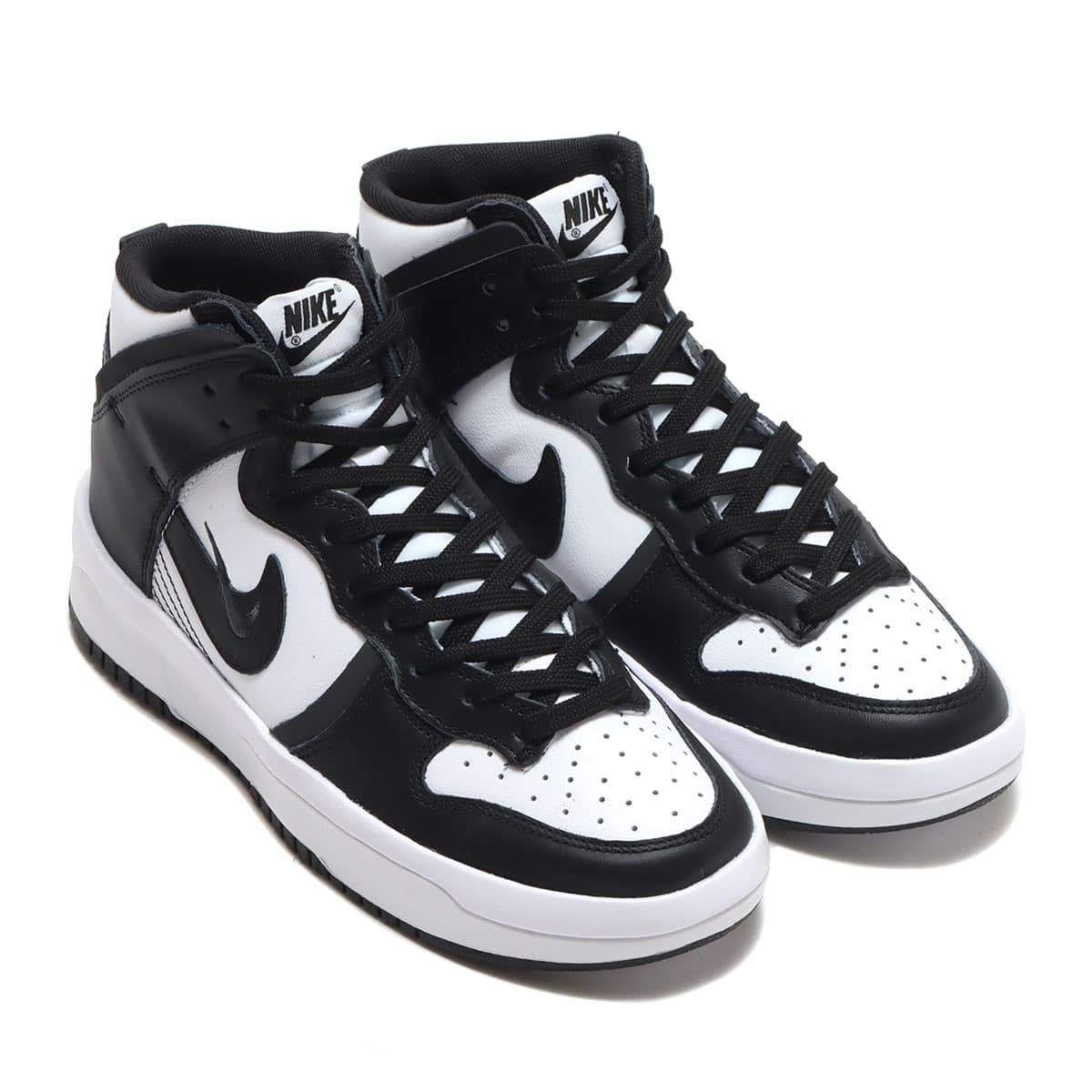 NIKE WMNS DUNK HIGH BLACK AND WHITE