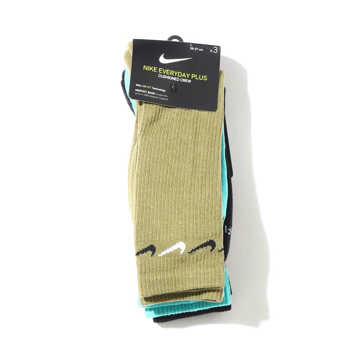NIKE U NK EVERYDAY PLUS CUSH CREW MULTI-COLOR 21SP-Iのメイン画像