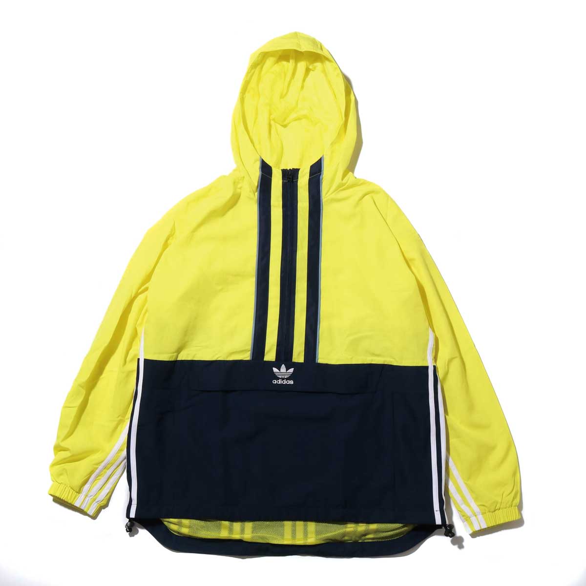 adidas hip yellow anorak jacket