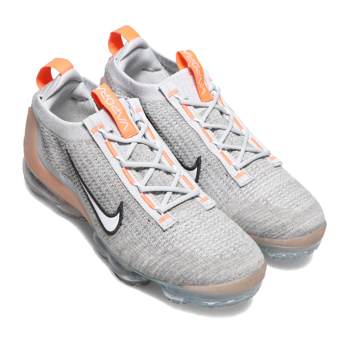 NIKE AIR VAPORMAX 2021 FK GREY FOG/WHITE-BRIGHT MANGO-ANTHRACITE 21SU-I_photo_large