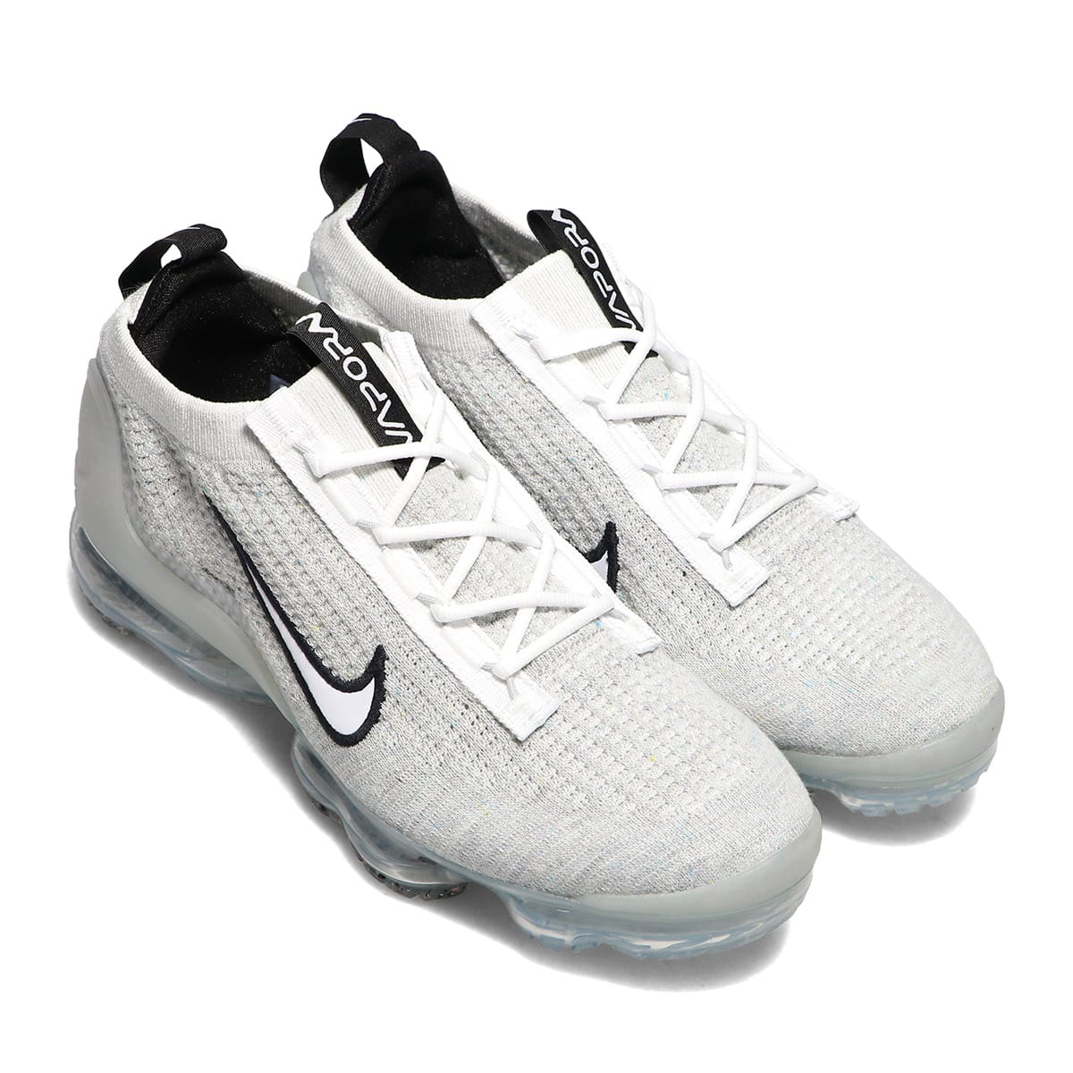 NIKE AIR VAPORMAX 2021 FK WHITE/WHITE-BLACK-METALLIC SILVER 21SU-I_photo_large