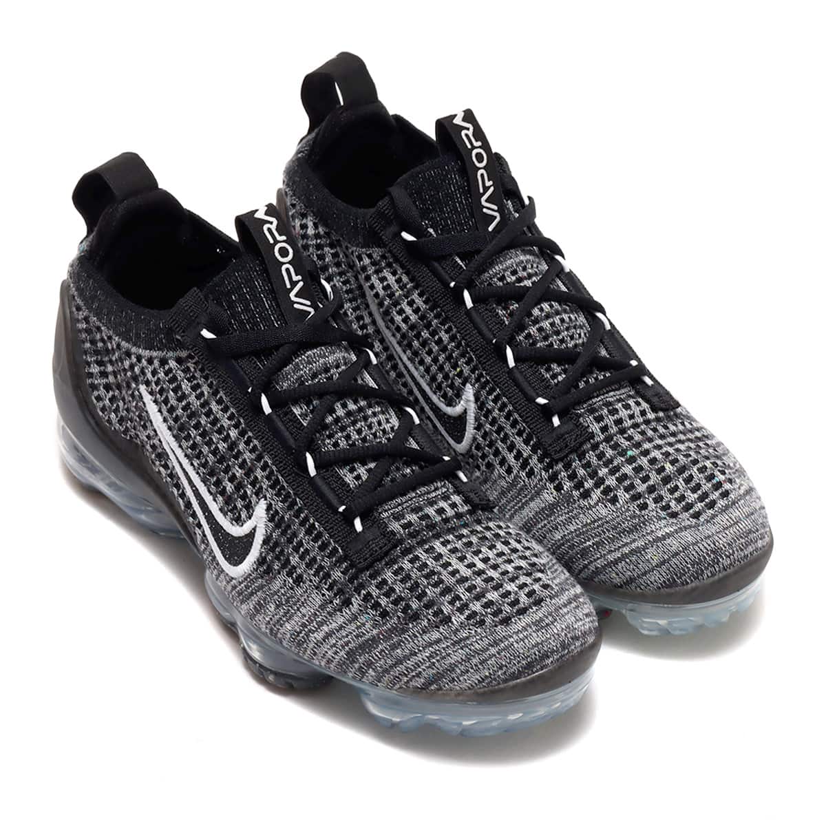 NIKE W AIR VAPORMAX 2021 FK BLACK/BLACK-WHITE-METALLIC SILVER 21SU-I_photo_large