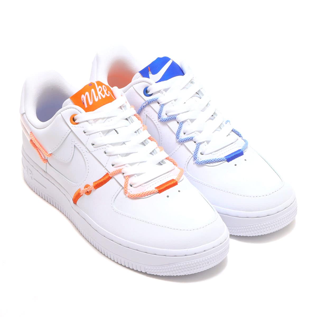 NIKE WMNS AIR FORCE 1 '07 LX WHITE/WHITE-WHITE-SAFETY ORANGE 22SP-I