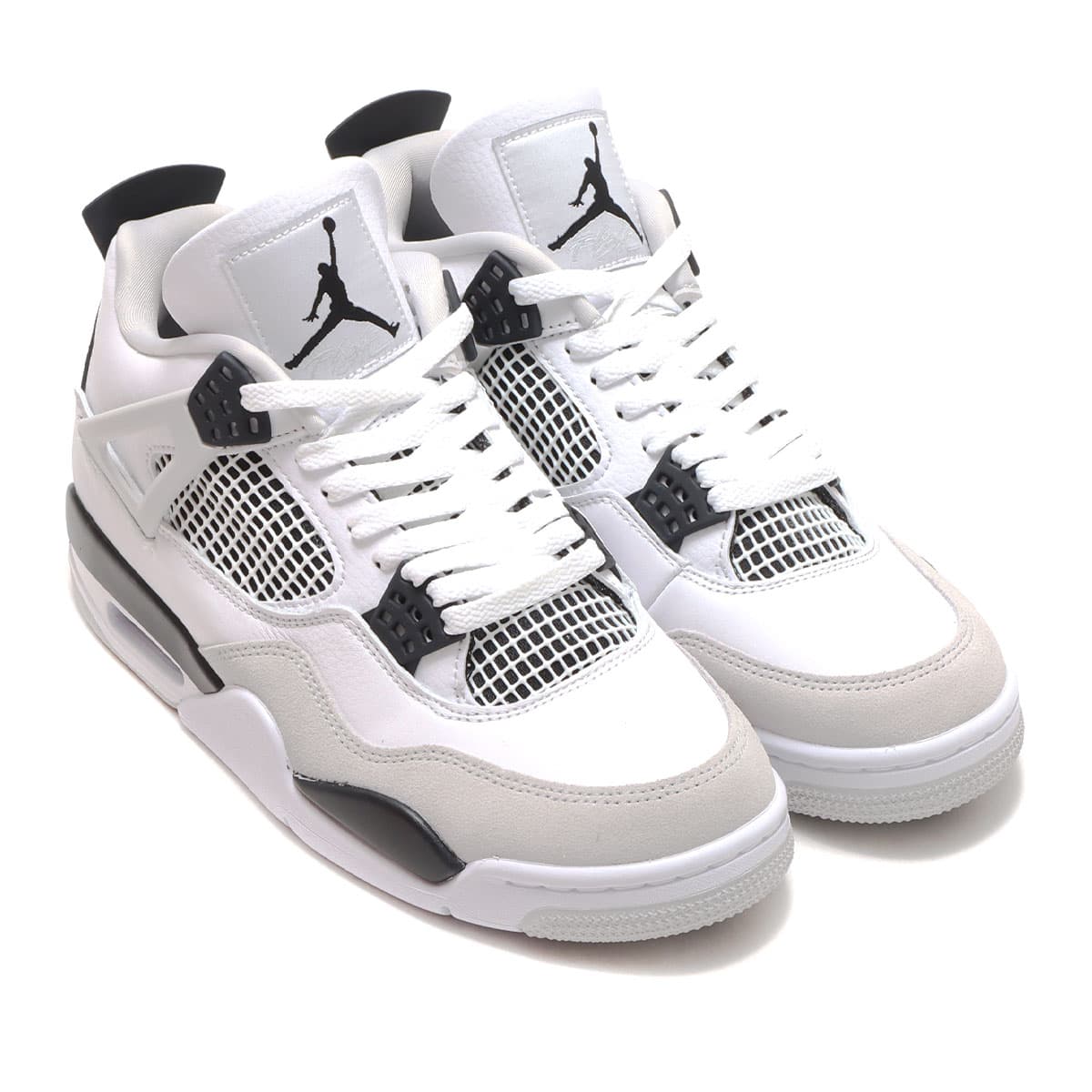 エアジョーダン4 Air jordan4 White and black - スニーカー