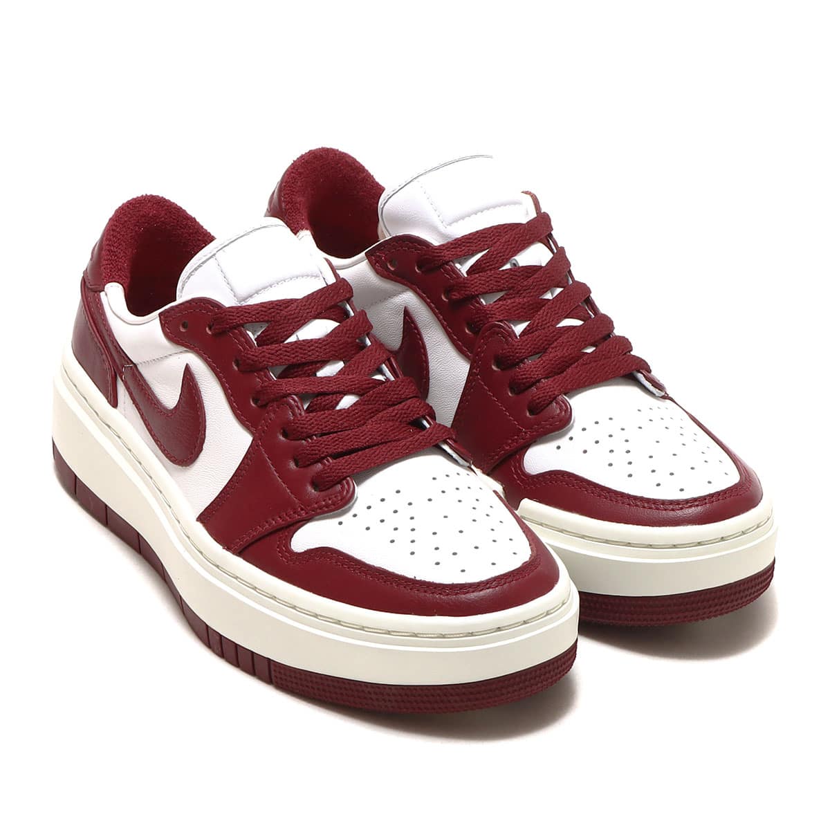 JORDAN BRAND WMNS AIR JORDAN 1 ELEVATE LOW WHITE/DARK BEETROOT-SAIL 22SU-I