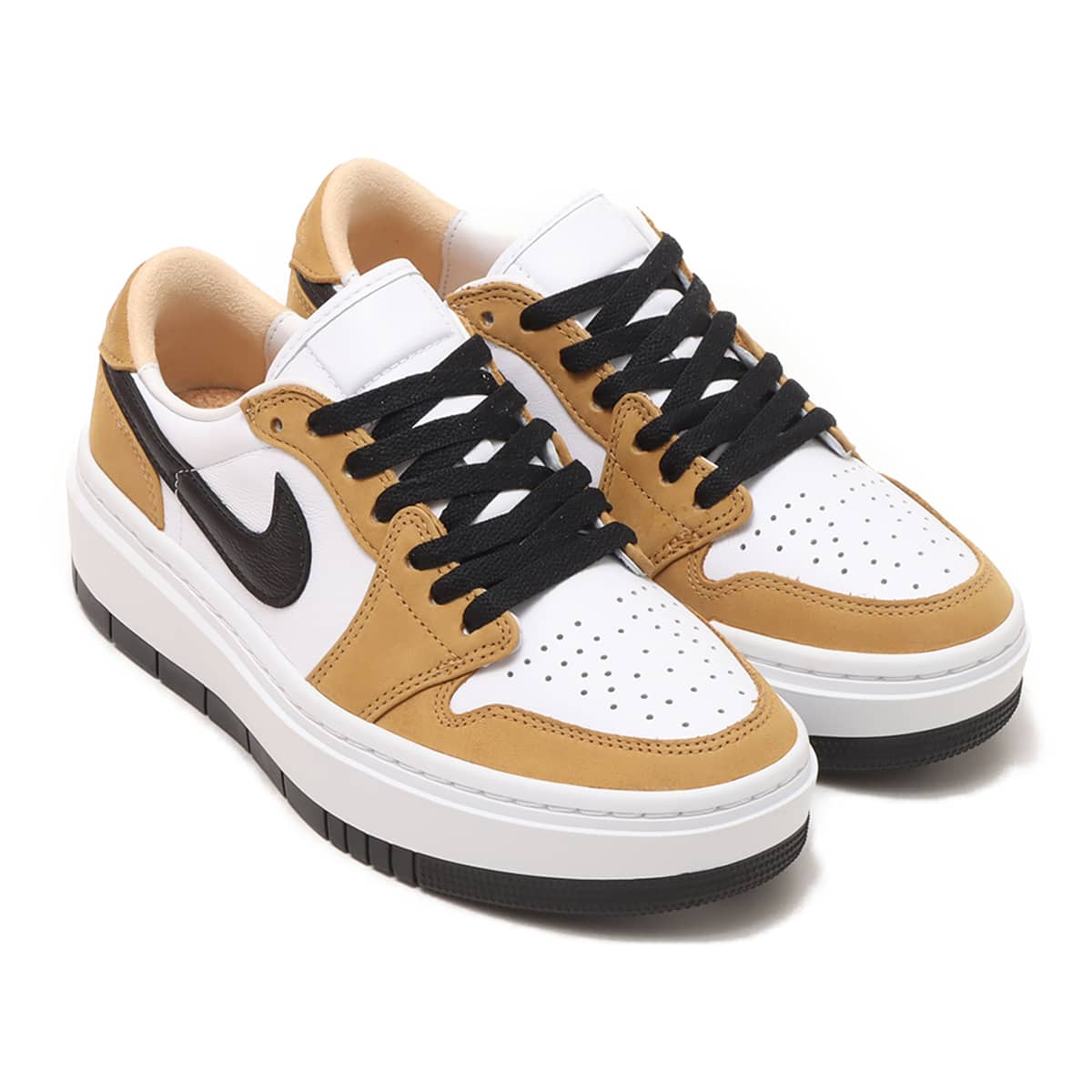 JORDAN BRAND WMNS AIR JORDAN 1 ELEVATE LOW GOLDEN HARVEST/BLACK