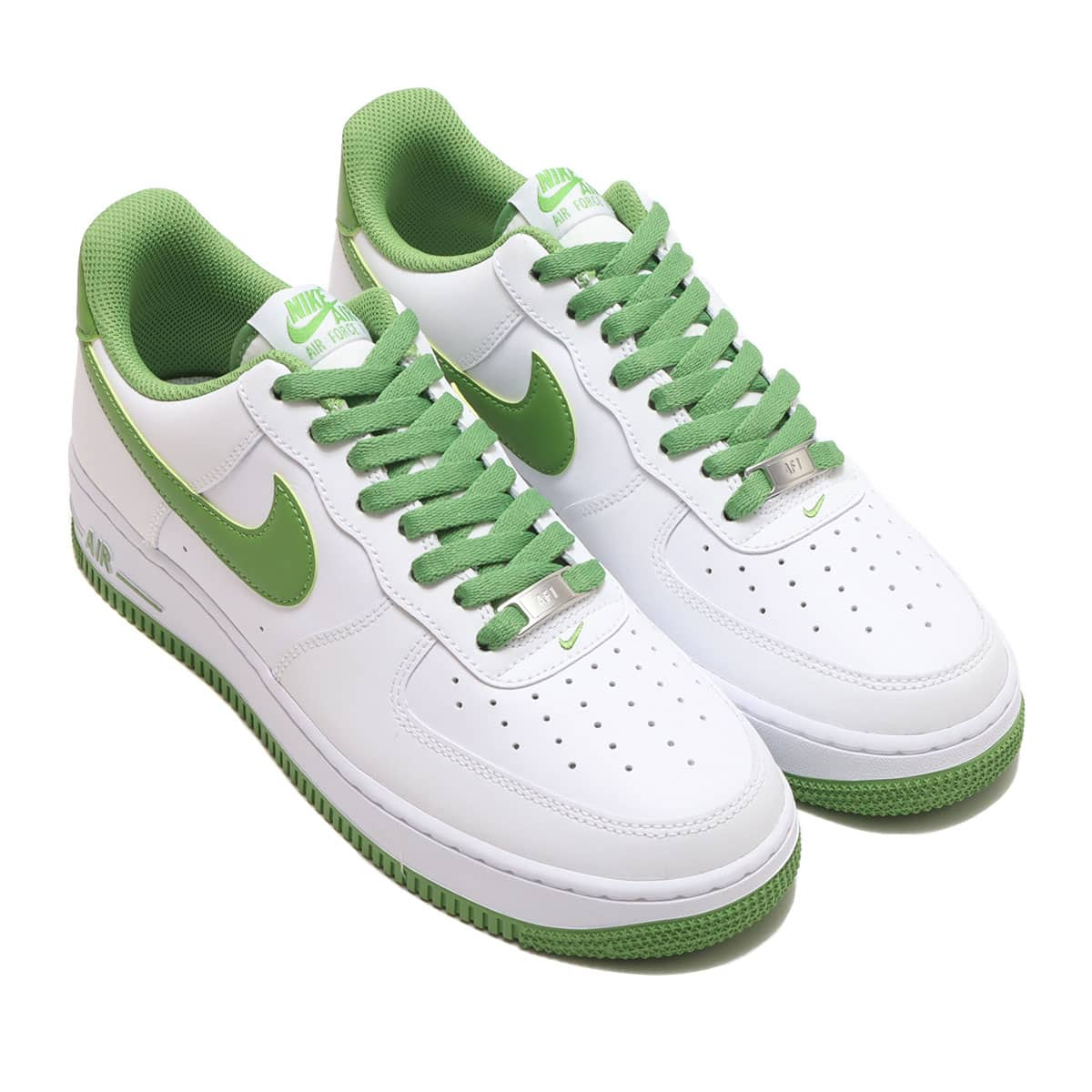 gajumaru275ナイキ エアフォース1 '07 白 緑 NIKE DH7561-105 27.5