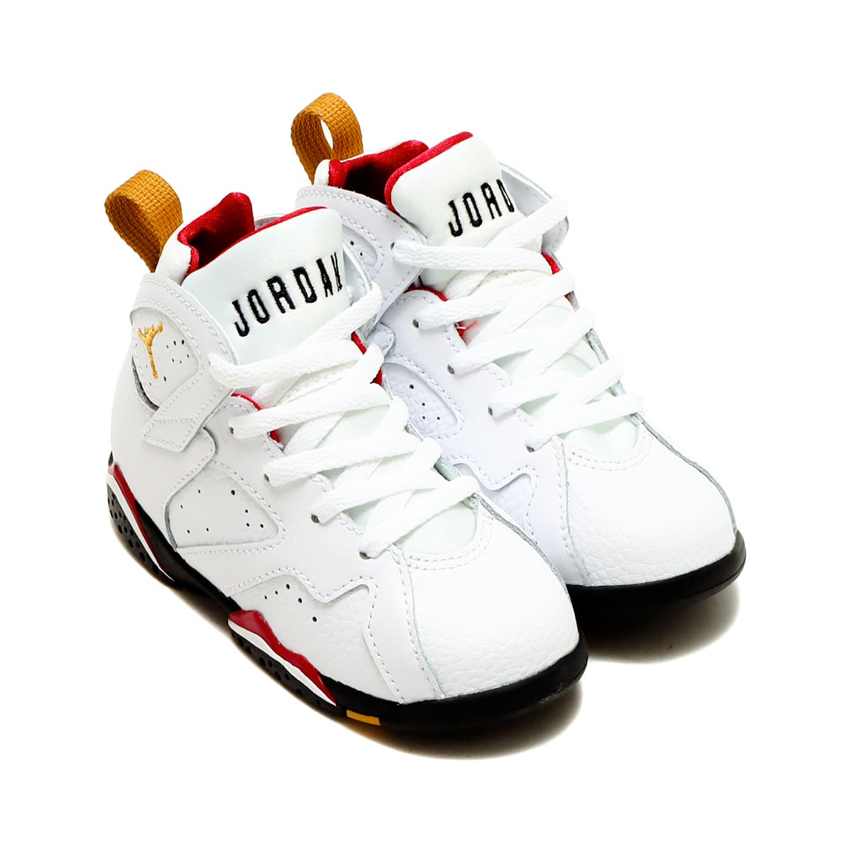 JORDAN BRAND JORDAN 7 RETRO (TD) WHITE/BLACK-CARDINAL RED-CHUTNEY