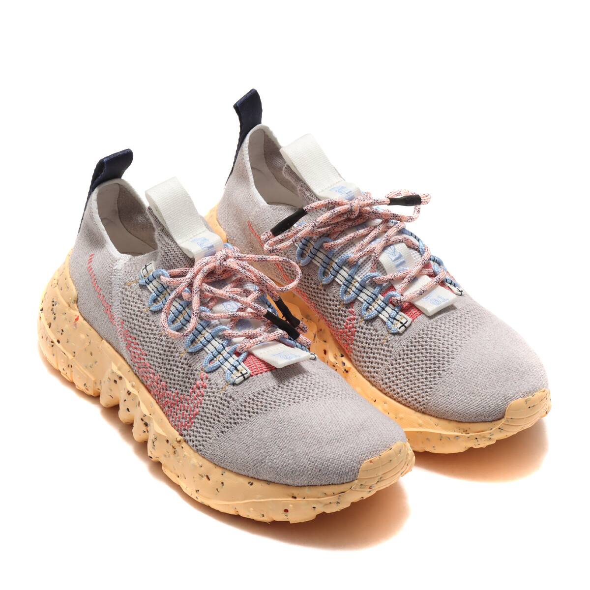 NIKE SPACE HIPPIE 01 VAST GREY/SUMMIT WHITE-MELON TINT 21SU-I_photo_large